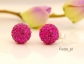 SZTYFTY DUŻE 1,0 CM FUCHSIA
