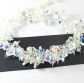 WINOGRONOWA BRANSOLETKA JEŻ CRYSTAL AB