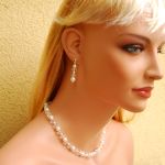 KOLIA Z PEREŁ I KRYSZTAŁKÓW SWAROVSKI - 4