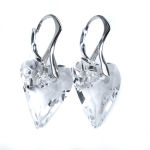KOLCZYKI SERCE CRYSTAL WILD HEART - 2