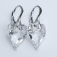KOLCZYKI SERCE CRYSTAL WILD HEART