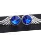 SREBRNE SKRZYDŁA WINGS SZAFIR