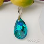 WISIOREK MIGDAŁ BLUE ZIRCON AB 22 MM - 3
