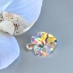 WISIOREK SERCE SWAROVSKI OPALIZUJĄCY - 2