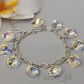 BRANSOLETKA SATELITKI 10 KAMIENI SWAROVSKI