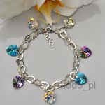 EXTRA BRANSOLETKA KOLOROWE KAMIENIE SWAROVSKI - 3