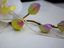 PROSTY ŁAŃCUSZEK ŻMIJKA , WĄŻ 40 CM
