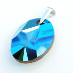Jean Paul Gaultier for Swarovski wisiorek Metallic blue - 3