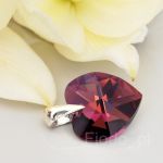 WISIOREK SERCE SWAROVSKI AMETHYST - 2