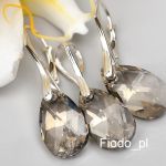 KOMPLET MAŁE MIGDAŁY EFEKT SILVER SHADE - 3