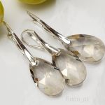 KOMPLET MAŁE MIGDAŁY EFEKT SILVER SHADE - 6