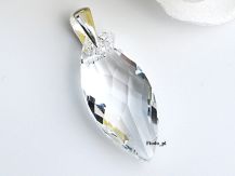 SWAROVSKI ORYGINALNY WISIOREK CRYSTAL NAVETTE KROPLA DUŻA