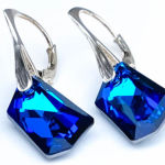 KOLCZYKI DE ART BERMUDA BLUE SWAROVSKI  - 4