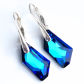 KOLCZYKI DE ART BERMUDA BLUE SWAROVSKI 