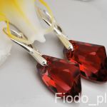 KOLCZYKI GALACTIC RUBY NOWOŚĆ!! - 4