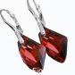 KOLCZYKI GALACTIC RUBY NOWOŚĆ!!