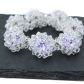 BRANSOLETKA Z KORONKOWYCH OCZEK CRYSTAL