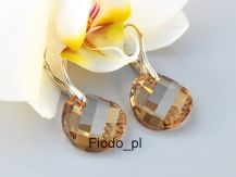 KOLCZYKI KOŁA TWIST GOLDEN SHADOW OKAZJA