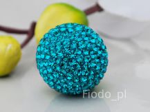MEGA WISIOR KULA  2,5 MM TURKUS WYPRZEDAŻ