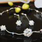 KOLIA ŚLUBNA Z UROCZYCH KORALIKÓW SWAROVSKI