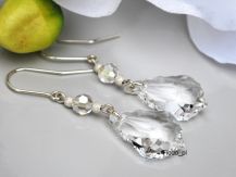 PIĘKNE DŁUGIE DUŻE BAROKI CRYSTAL