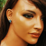 SZTYFTY RIVOLI MONTANA GRANAT SWAROVSKI  - 4
