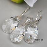 KOMPLET MIGDAŁ CRYSTAL 22MM - 2