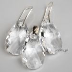 DUŻY MIGDAŁ CRYSTAL SWAROVSKI KOMPLET 28MM - 3