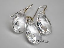 DUŻY MIGDAŁ CRYSTAL SWAROVSKI KOMPLET 28MM