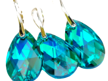 MIGDAŁ BLUE ZIRCON AB 22MM TURKUS