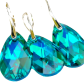 MIGDAŁ BLUE ZIRCON AB 22MM TURKUS