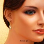 KOLCZYKI MIGDAŁ BLUE SHADE NOWOŚĆ - 3
