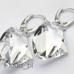 Efektowne kolczyki galactik z krystzałem Swarovski crystal - 3