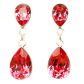 DŁUGIE MIGDAŁY ROSE RÓŻOWE ŁEZKI SWAROVSKI