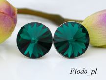 SZTYFTY RIVOLI EMERALD SWAROVSKI 