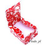 PUDEŁKO CZERWONE DUŻE 8X5 CM - 2