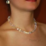 KOLIA NASZYJNIK DUŻA KOSTKA SWAROVSKI NIEZIEMSKA - 9