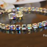 KOLIA NASZYJNIK DUŻA KOSTKA SWAROVSKI NIEZIEMSKA - 2
