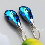 KOLCZYKI TEARDROP BERMUDA BLUE - 3