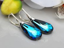 KOLCZYKI TEARDROP BERMUDA BLUE