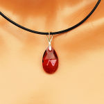MIGDAŁ Red Magma piękna czerwień kryształ Swarovski - 11
