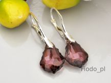 KOLCZYKI BAROK LIGHT ROSE SATIN NOWOŚĆ OKAZJA