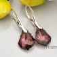 KOLCZYKI BAROK LIGHT ROSE SATIN NOWOŚĆ OKAZJA