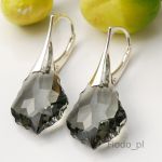 KOLCZYKI DUŻY BAROK BLACK DIAMOND - 2