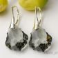 KOLCZYKI DUŻY BAROK BLACK DIAMOND
