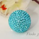 MEGA WISIOR KULA 2,5 CM AQUAMARINE - 3