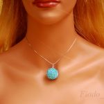 MEGA WISIOR KULA 2,5 CM AQUAMARINE - 2