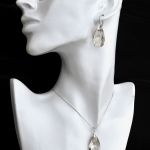 DUŻY MIGDAŁ 28MM SILVER SHADE  - 2