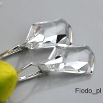 KOLCZYKI DUŻY DE ART KRYSZTAŁOWY 24MM - 5