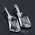 KOLCZYKI DUŻY DE ART KRYSZTAŁOWY 24MM - 3